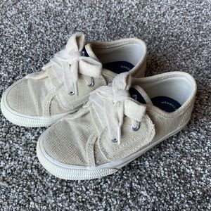 Sperry Lounge Shoes Toddler Girl Gold 9